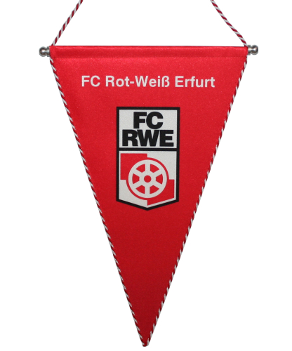 Dreieckswimpel | Logo | FC Rot-Wei&szlig; Erfurt