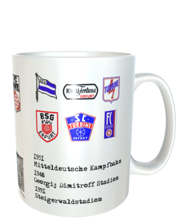 Kaffeetasse | Fu&szlig;balltradition | FC Rot-Wei&szlig; Erfurt