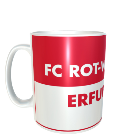 Kaffeetasse | Logo | FC Rot-Wei&szlig; Erfurt