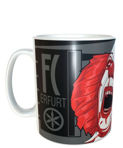 Kaffeetasse | Clown | FC Rot-Wei&szlig; Erfurt