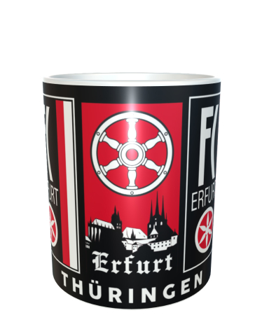Kaffeetasse | Erfurt, schwarz