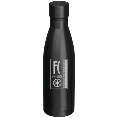Edelstahlflasche | Thermo | matt schwarz | 500ml |...