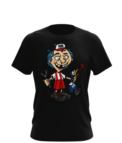 T-Shirt | Kinder | Rotzwanst | schwarz | Erfurt