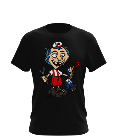 T-Shirt | Kinder | Rotzwanst | schwarz | Erfurt