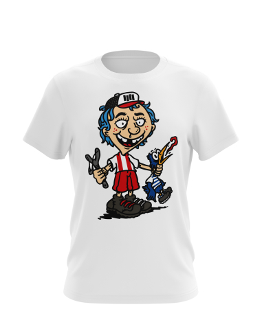 T-Shirt | Kinder | Rotzwanst | weiß | Erfurt
