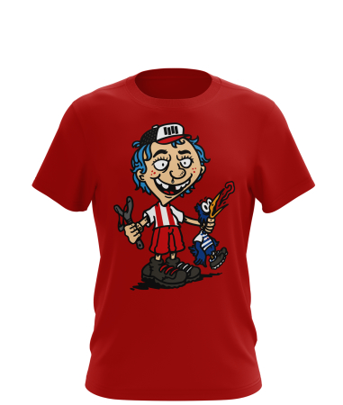 T-Shirt | Kinder | Rotzwanst | rot | Erfurt