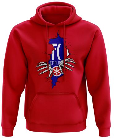 Hoodie | schwarz | Back from Hell | Erfurt