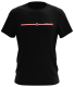 T-Shirt | stripes Traditionslogo | schwarz | Erfurt