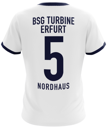 T-Shirt | Ringer | weiß - BSG Turbine Erfurt