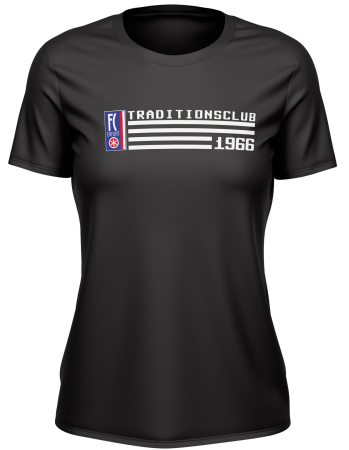 T-Shirt | Ladies | retro | schwarz | Erfurt