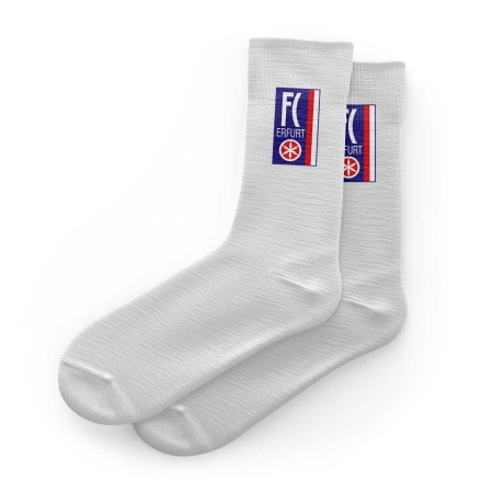 Socken | weiss | Traditionslogo