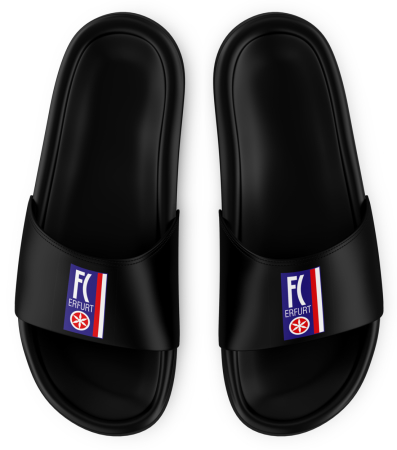 Badeschuhe | Traditionslogo | schwarz | Erfurt