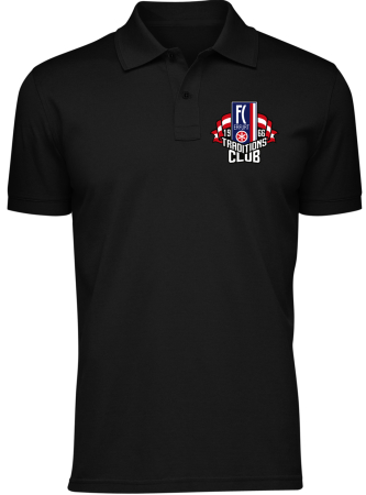 Poloshirt | Traditionsclub | schwarz | Erfurt