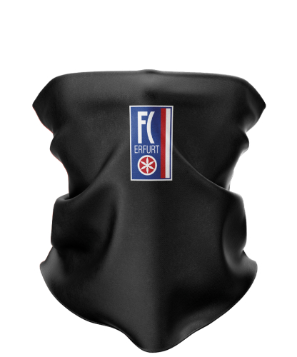 Schlauchschal | schwarz | Traditionslogo | Erfurt