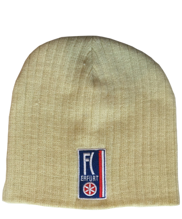 Beanie | beige | Traditionslogo