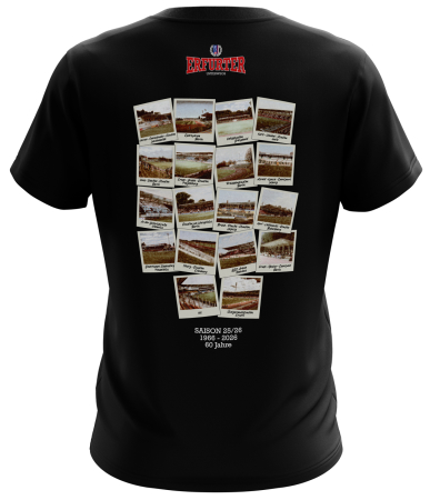 T-Shirt | Tourshirt 25/26 | Erfurter Unterwegs | schwarz...