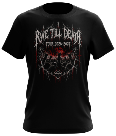 T-Shirt | RWE Tourshirt | Black Metal | schwarz