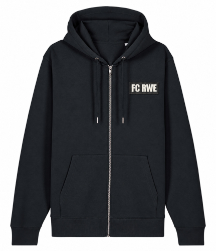 Kapuzensweatjacke | Sicklogo | schwarz
