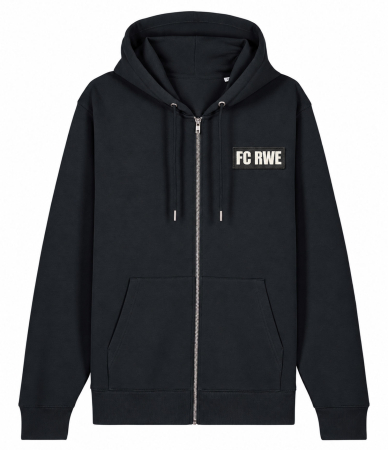 Kapuzensweatjacke | Sicklogo | schwarz
