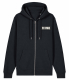 Kapuzensweatjacke | Sicklogo | schwarz