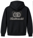 Kapuzensweatjacke | Sicklogo | schwarz