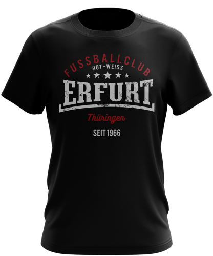 T-Shirt | Erfurt - Thüringen | schwarz