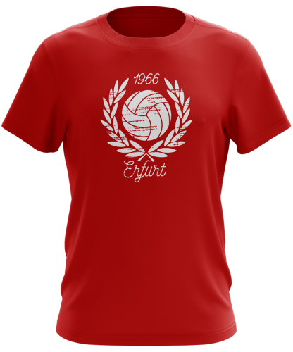 T-Shirt | Retro Ball |  rot | Erfurt