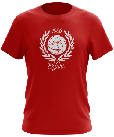 T-Shirt | Retro Ball |  rot | Erfurt