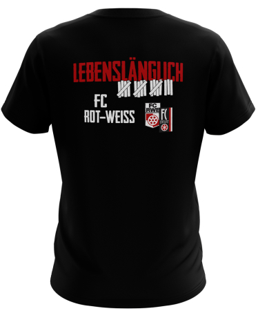 T-Shirt | Lebensl&auml;nglich | FC Rot-Wei&szlig; Erfurt