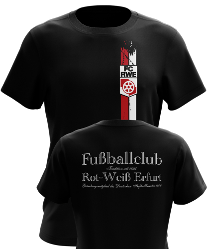 T-Shirt | Tradition | schwarz | Erfurt