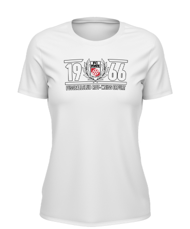 T-Shirt | Damen | 1966 | weiß | FC Rot-Weiß...