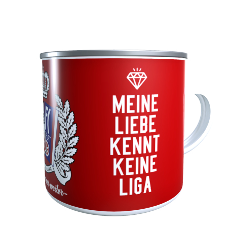 Emaillebecher | Meine Liebe | FC Rot-Weiß Erfurt