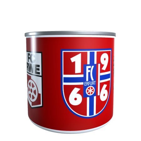 Emaillebecher | 1966 Wappen | FC Rot-Weiß Erfurt