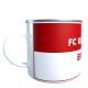 Emaillebecher | Logo | FC Rot-Wei&szlig; Erfurt