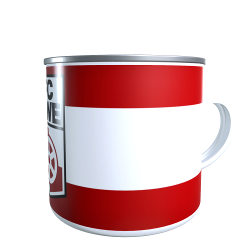 Emaillebecher | Logo 3 | FC Rot-Weiß Erfurt