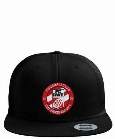 Snapback Basecap | Logo | schwarz | FC Rot-Weiß Erfurt