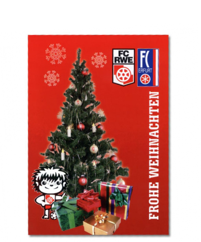Weihnachskarte | FC Rot-Wei&szlig; Erfurt