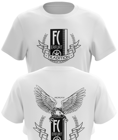 T-Shirt | unisex | veni | wei&szlig; | FC Rot-Wei&szlig;...