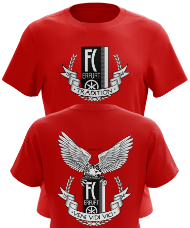 T-Shirt | unisex | veni | rot | FC Rot-Weiß Erfurt
