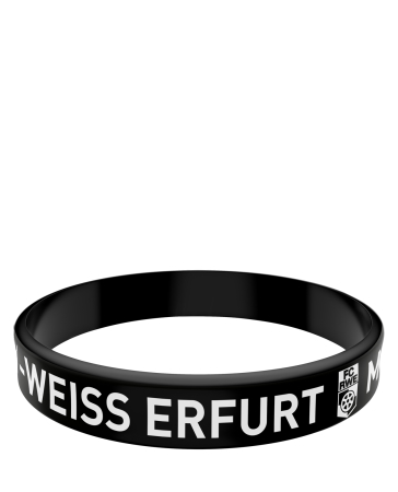 Armband Silikon | schwarz | Vereinslogo | FC...