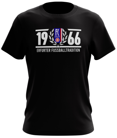 T-Shirt | 1966 | schwarz | Erfurt