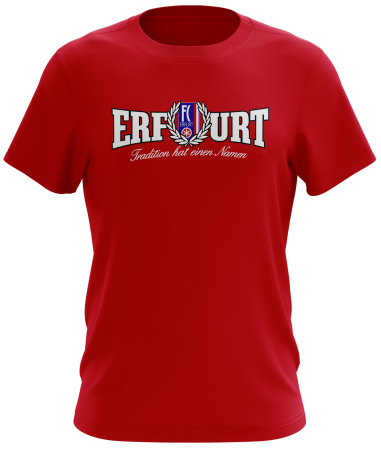 T-Shirt | Tradition | rot | Erfurt