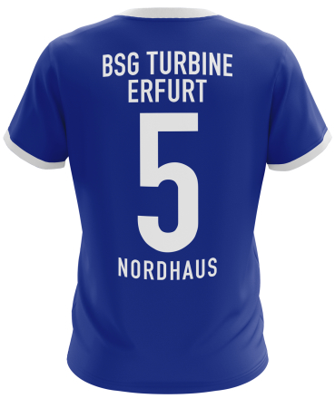 T-Shirt | Ringer | blau - BSG Turbine Erfurt