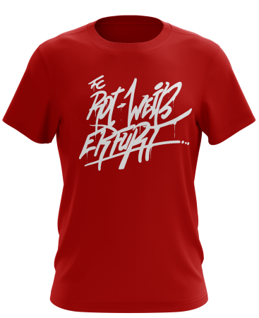 T-Shirt | Tag groß | rot | FC Rot-Weiß Erfurt