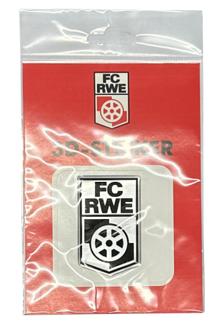 3D Aufkleber | Logo  | FC Rot-Weiß Erfurt