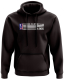 Hoodie | schwarz | retro | Erfurt