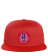 Snapback Basecap | Erfurt | rot | Traditionslogo