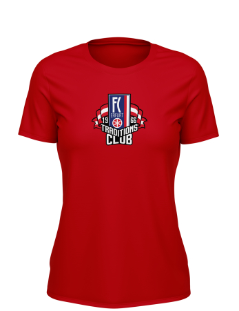 T-Shirt | Ladies | Traditionsclub | rot | Erfurt