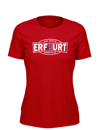 T-Shirt | Ladies | Saison 24-25 | rot | Erfurt