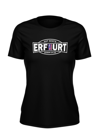 T-Shirt | Ladies | Saison 24-25 | schwarz | Erfurt
